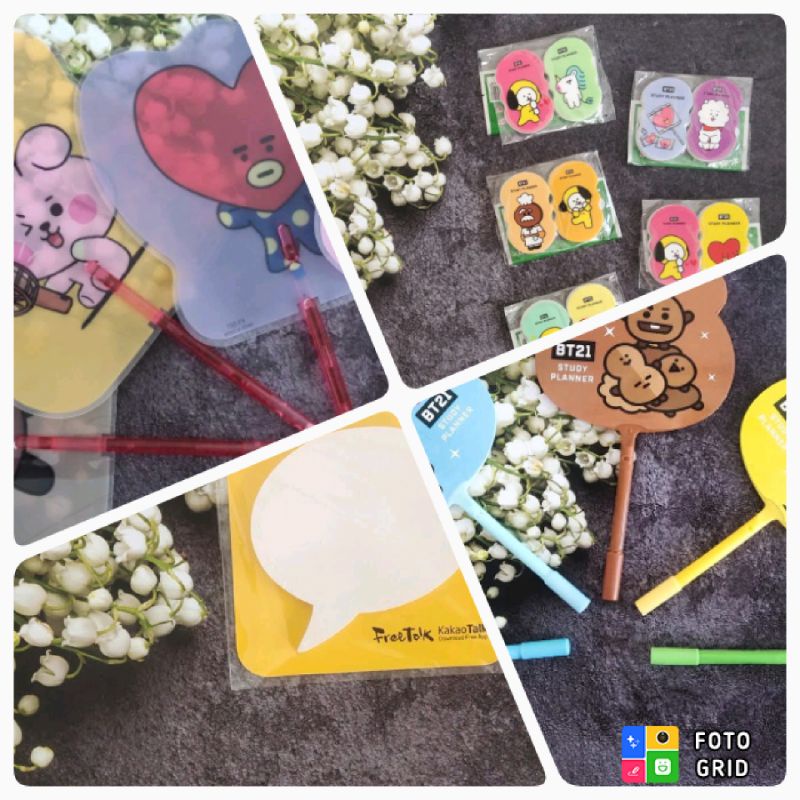 

bundle pernik BTS & Sticky notes Kakao Talk