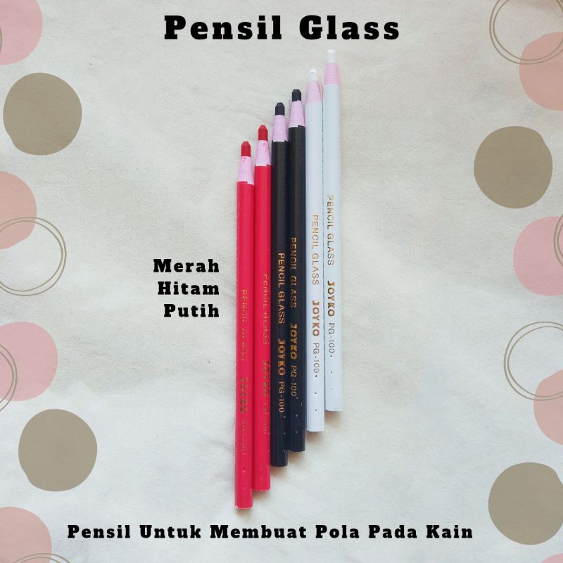 Pencil Glass Joyko - Pensil Untuk Menggambar Pola Kain