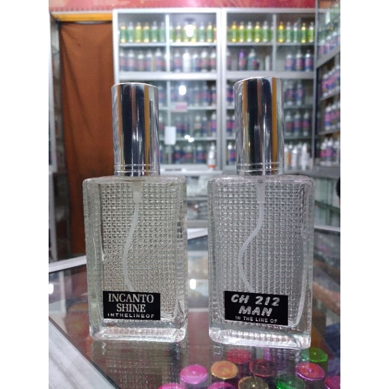 parfum refill 50ml cewek cowok wangi bisa riques