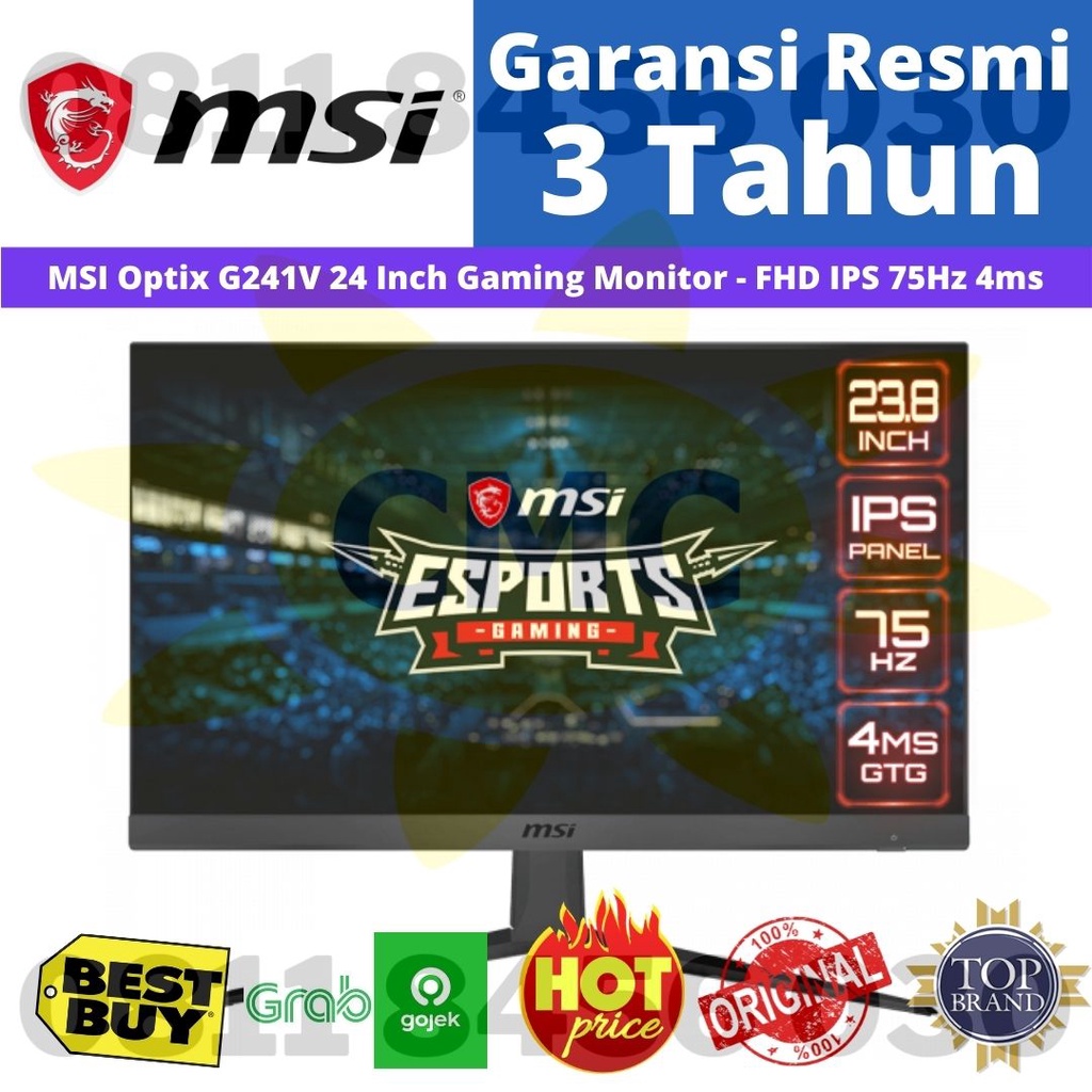 MSI Optix G241V E2 24&quot; FHD IPS 75Hz FHD Gaming Monitor