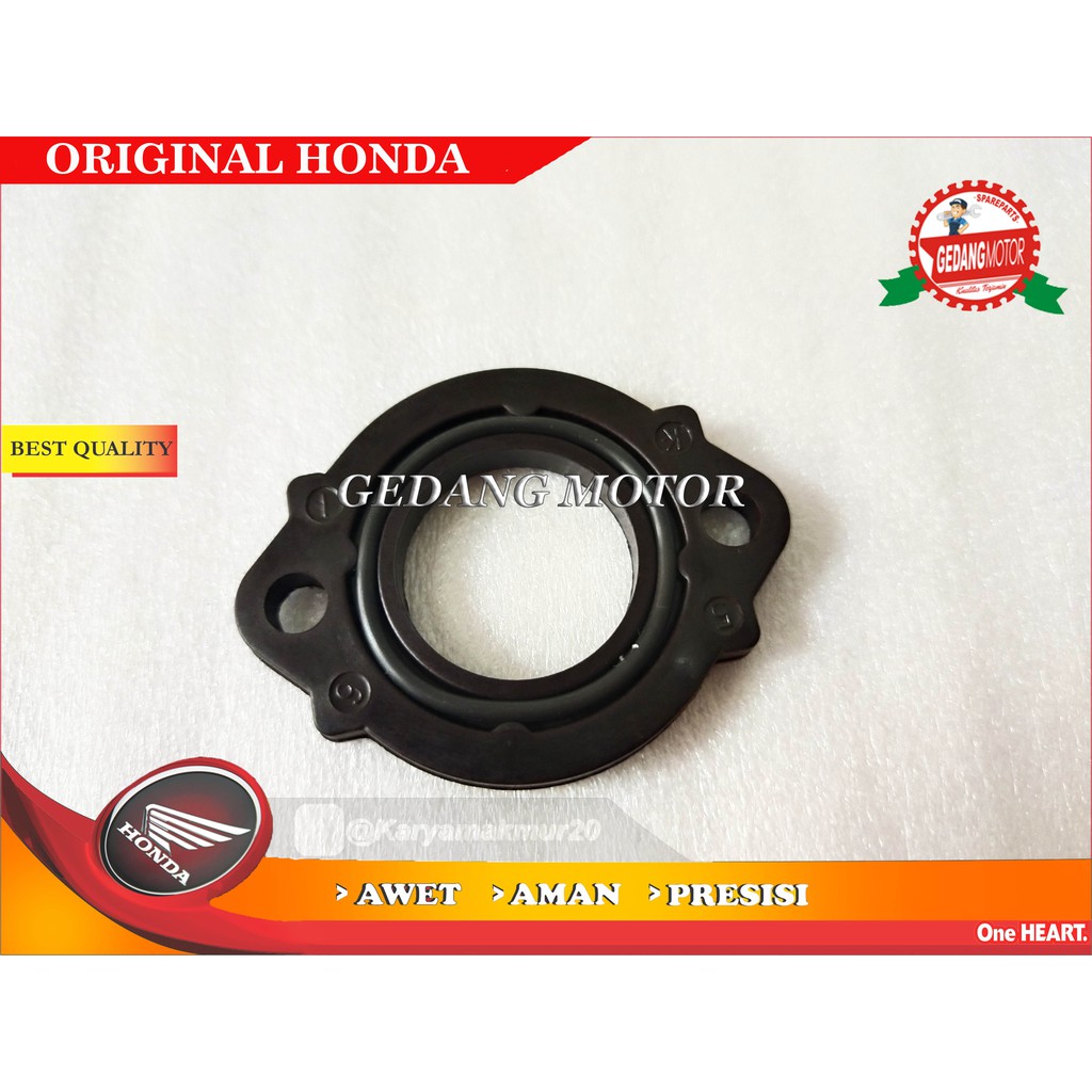 EBONIT VARIO 125 VARIO 150 INSULATOR INLET ORIGINAL AHM