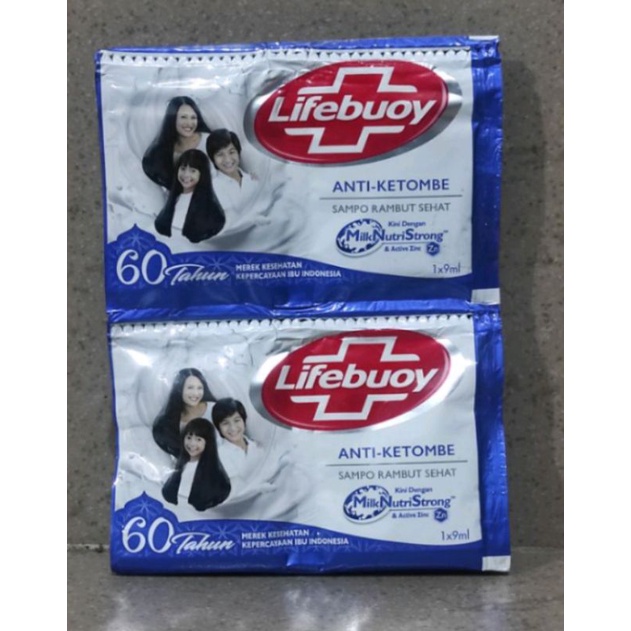 Sampo Lifebuoy 9ml Sachet Renceng