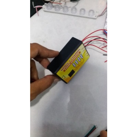 Modul Strobo 4channel 6mode otomatis #modulkolong #Modulled