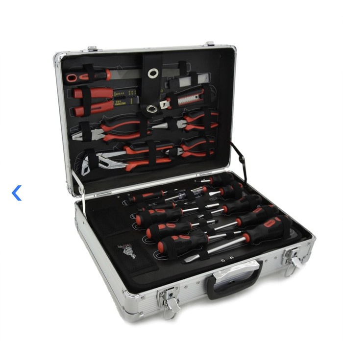 MURAH AJA KRISBOW TOOL KIT DENGAN KOTAK ALUMINIUM / TOOL KIT SET KRISBOW