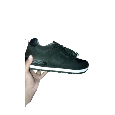 Sepatu Sekolah North Star Hitam Putih ORI BFIRST 6565