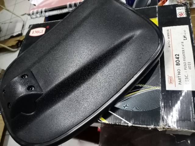 KACA SPION 8042 FUSO FIGHTER F418 6D22 ATAS KIRI LH MEREK EMGI