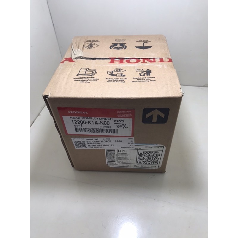 CYLINDER HEAD BEAT LED K1A ORI HONDA 12200 K1A N00