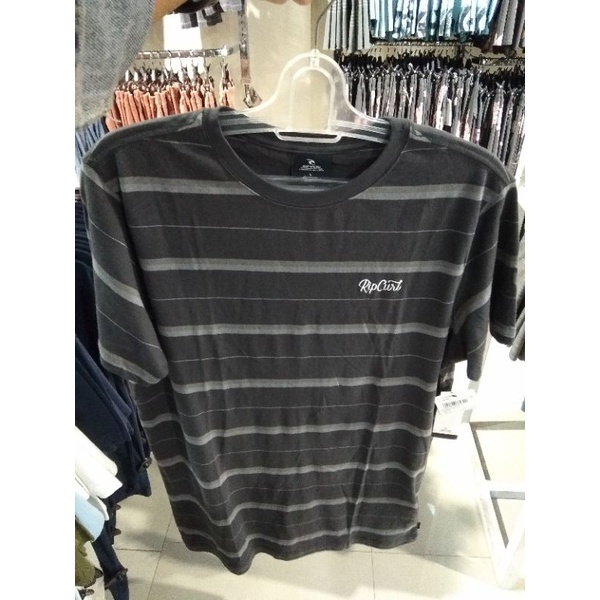 KAOS PRIA RIPCURL ORIGINAL SERVO STRIPE TEE