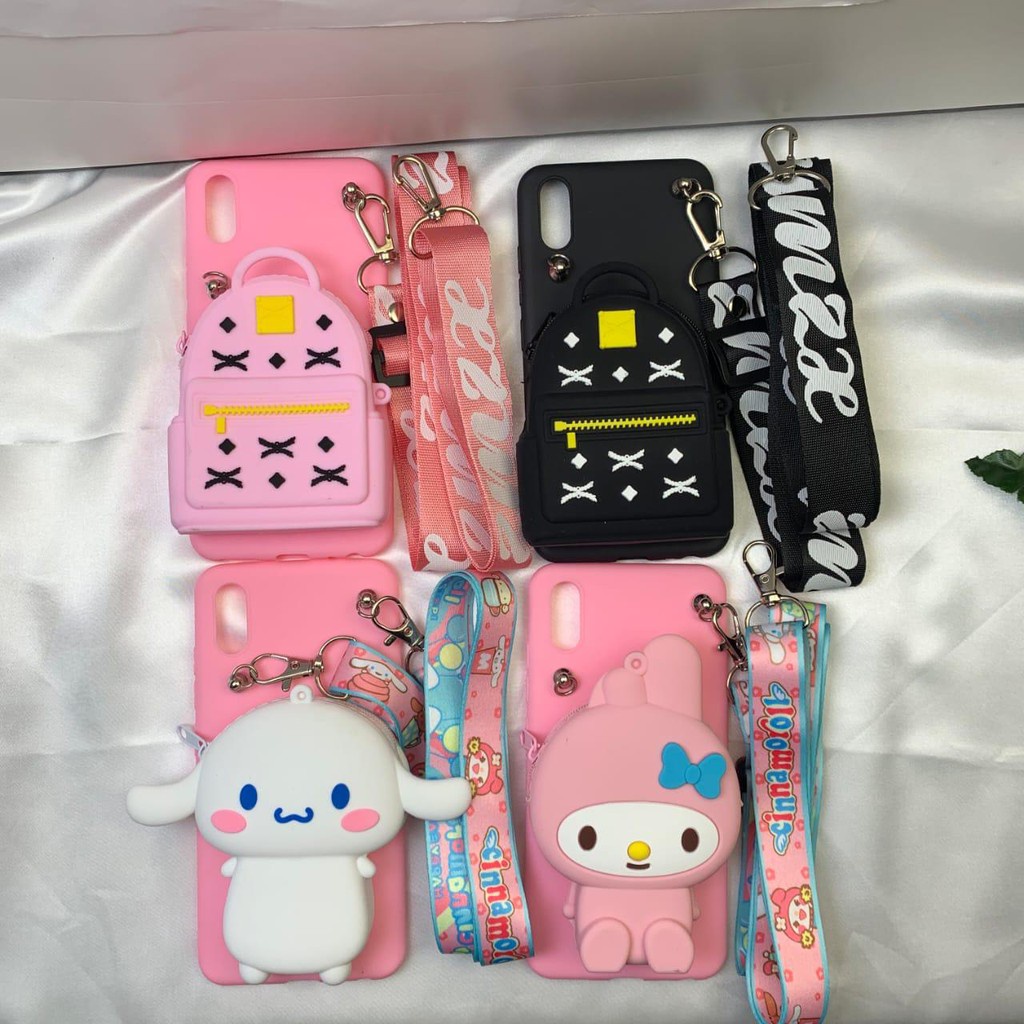 case tas selempang+dompet dan tali REDMI 6A/5A/4A/4X/NOTE 4X/NOTE 4/NOTE 5A/S2