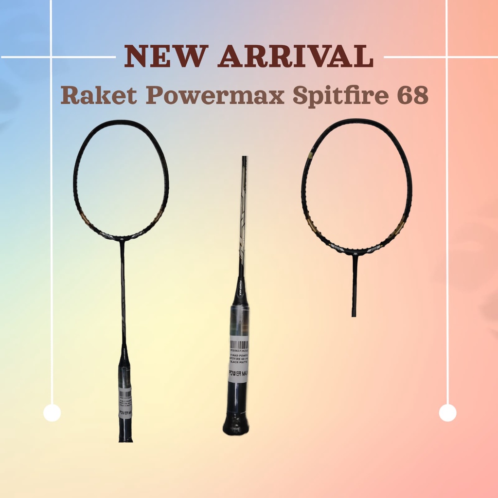 Raket Badminton Powermax Spitfire 68 Original Raket Powermax Spitfire 68 Original