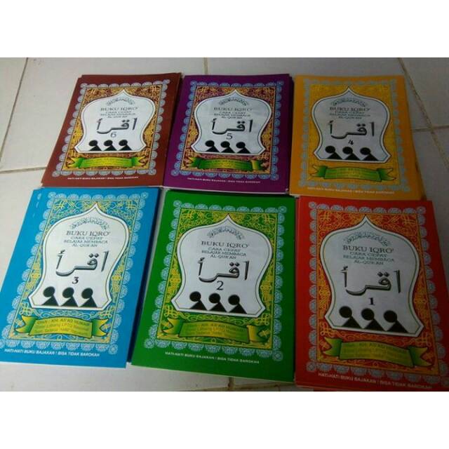 Jual Buku Iqro Berwarna Untuk Anak Ukuran Besar | Shopee Indonesia