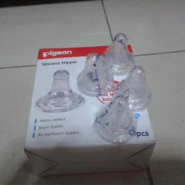 Pigeon Silicone Nipple eco Biasa