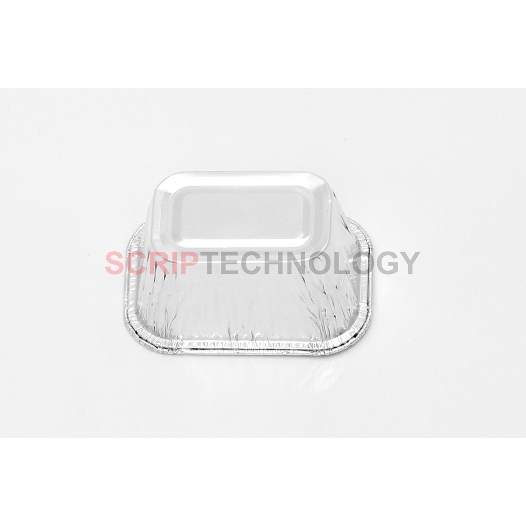 Aluminium Tray BX-0345 - OX-120 - WADAH ALUMINUM FOIL TRAY - BX 0345 Tempat Cetakan Baking Kue