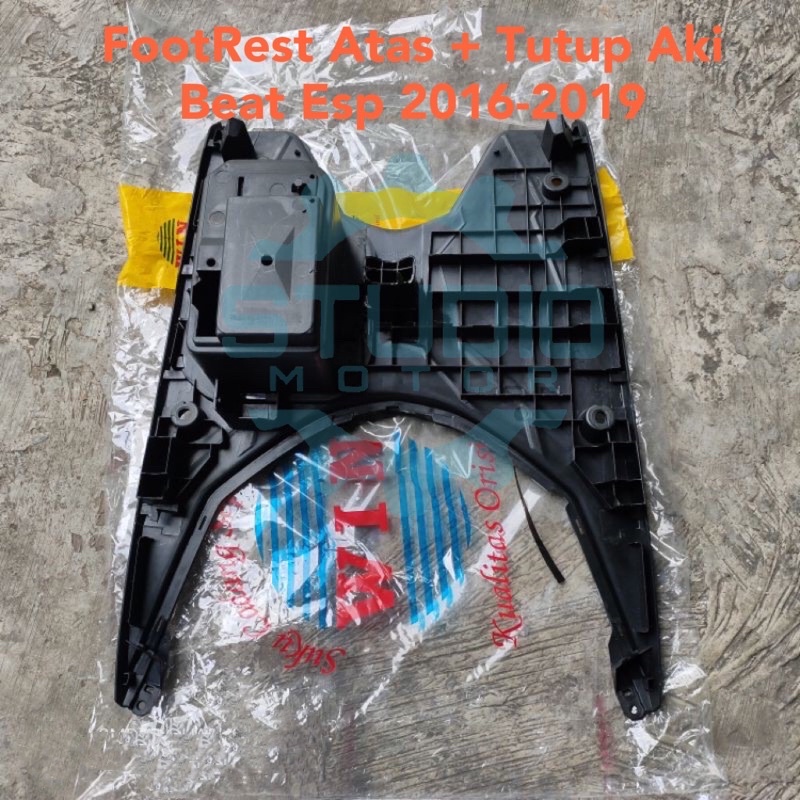 FootRest Atas + Tutup Aki Bordes Pijakan Kaki Dek Step Floor Beat Esp Eco Streat K81 2016 2017 2018 2019 Win