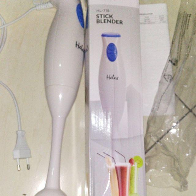 Heles HL-718 Eco Hand Blender - Biru/Merah | Shopee Indonesia