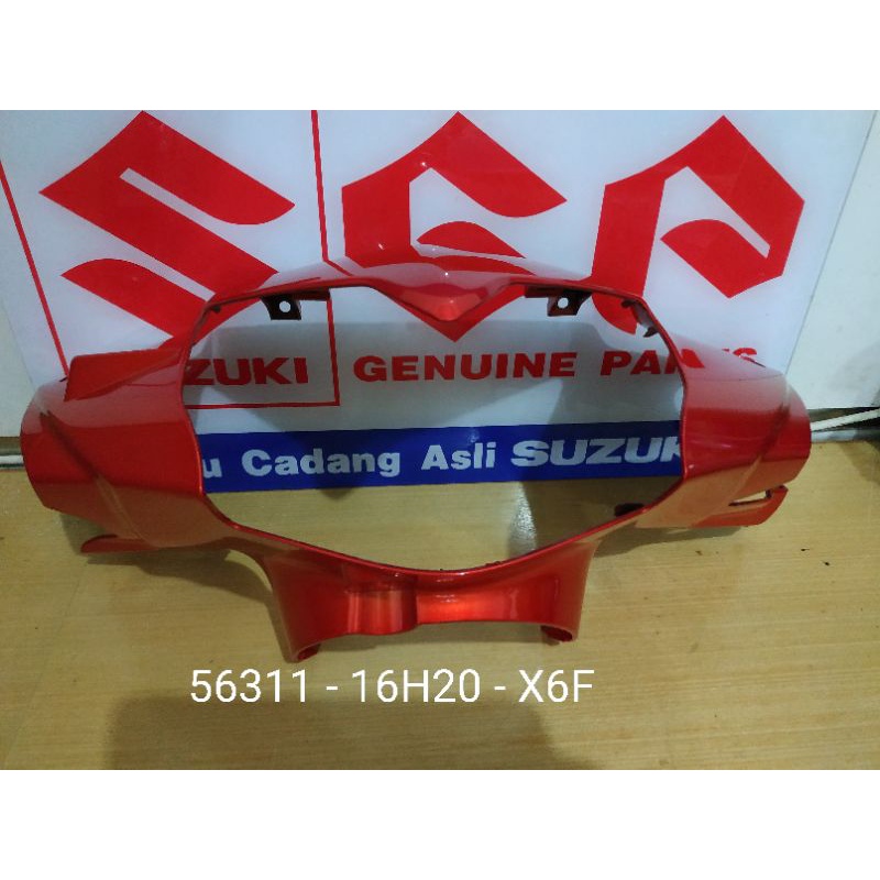 Batok Depan New Shogun 125 SP/FL125 SP merah orange