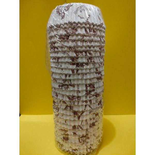 

Cases roti paper cup windmill isi 200 bulat / oval / 140 / 80 mm