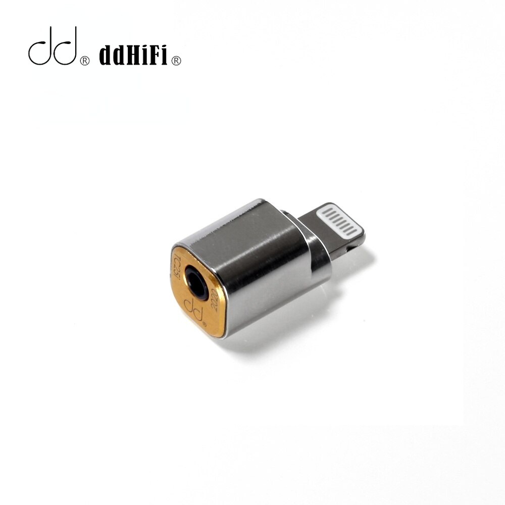 DD ddHiFi TC25i LTG to 2.5mm Jack Headphone Adapter Enables Your iOS Device to Output with 2.5mm Terminated IEM &amp; Earphones