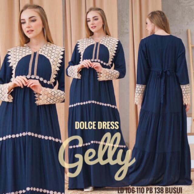 Daster ARAB Dolce dress Gelly ORI