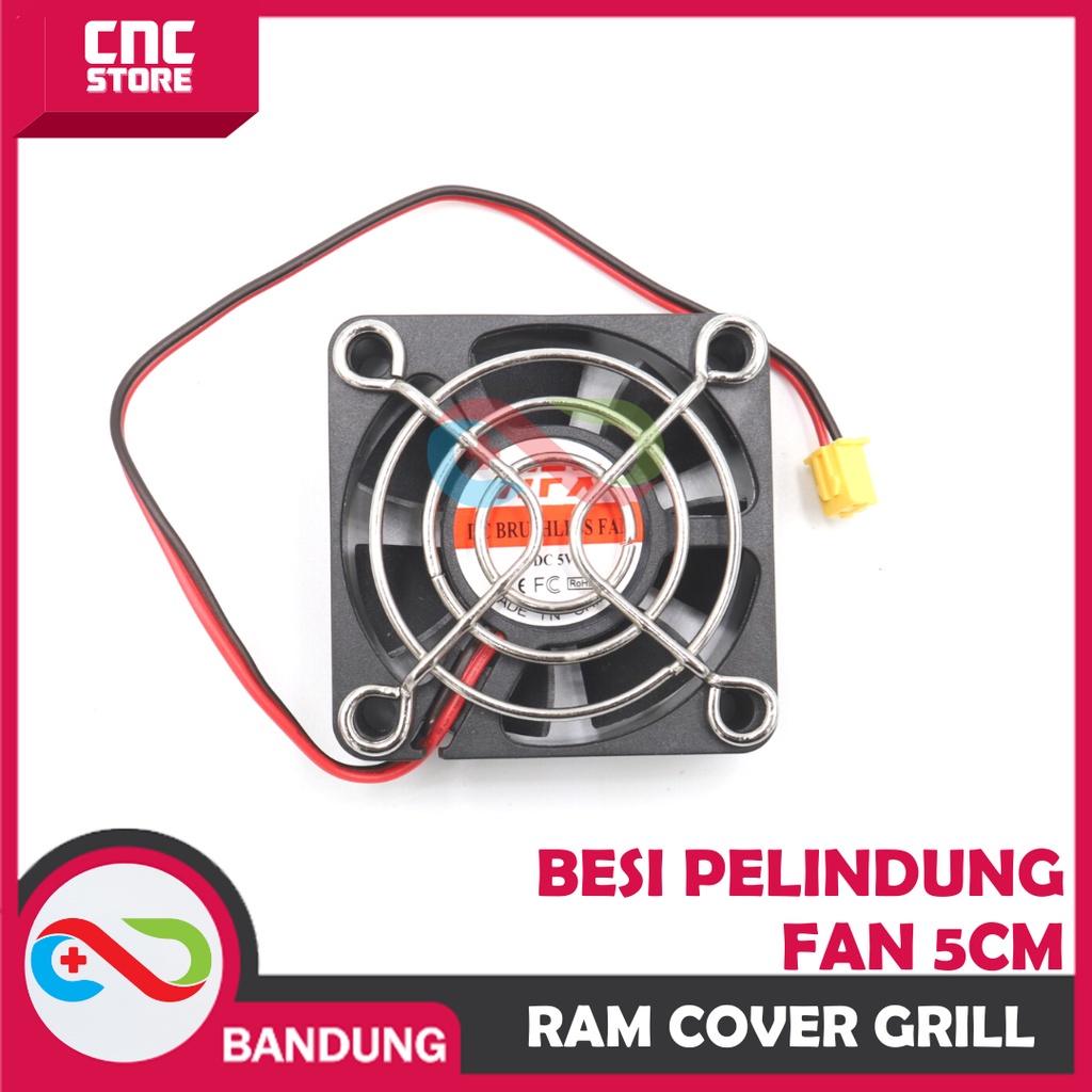 RAM COVER GRILL FAN 5CM PELINDUNG FAN TUTUP FAN KIPAS 5X5 CM