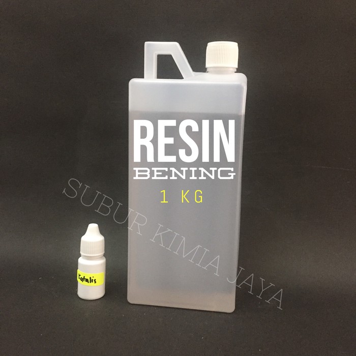 

promo Resin Bening 1 KG + Katalis 10 ML