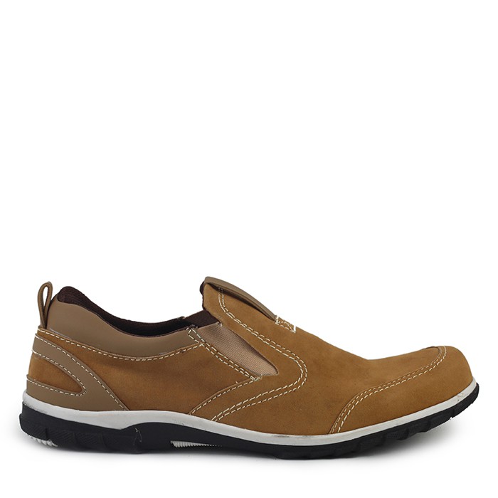 MS SHOP - Sepatu Pria Walkers Ktnzo Slop Suede Formal Slipon Kerja Keren