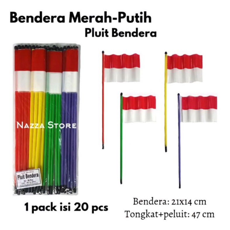 

Bendera Merah Putih Tiang Peluit