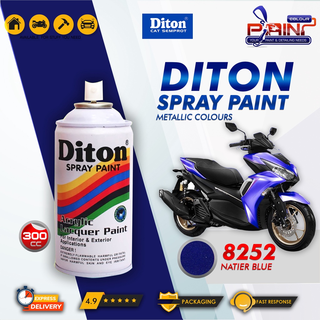 Diton 8252 Natier Blue Cat Semprot/Pylox/Samurai Motor/Helm/Gundam