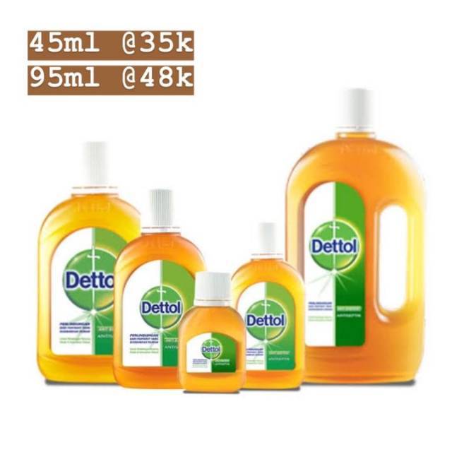 Detol antiseptik liquid95ml