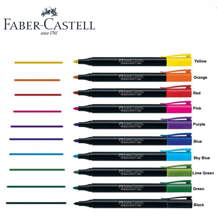 

Faber Castell PERMANENT 1564 Spidol Faber Castell