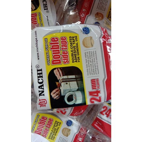 

DOUBLE,TAPE NACHI. double tape 12mmX1/2"&24mmX1