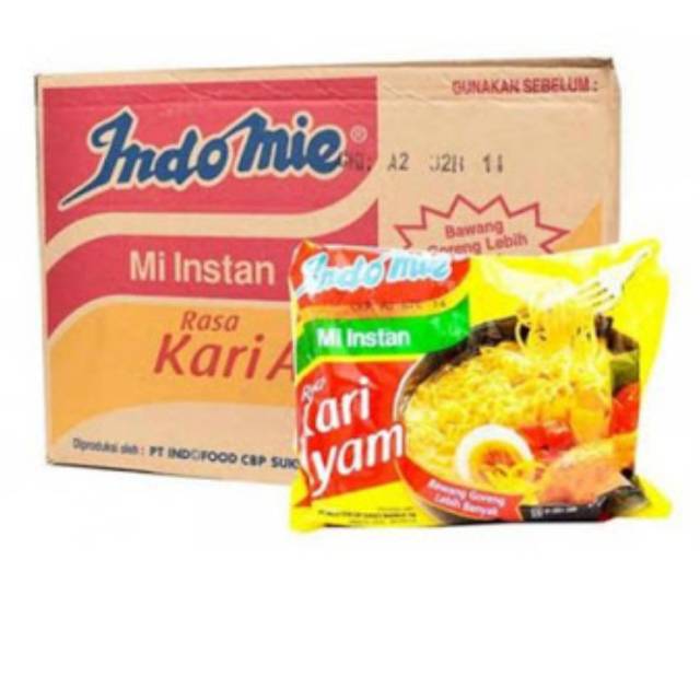 

Indomie rebus Kari Ayam | kari ayam