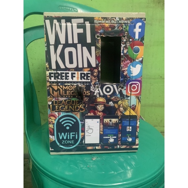 Box panel wifi koin