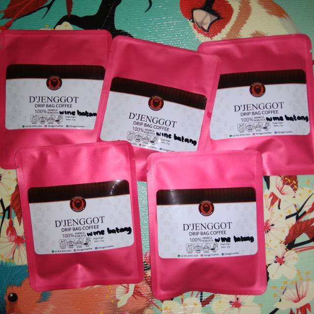 

5 Dripbag coffee (5 kopi sachet)