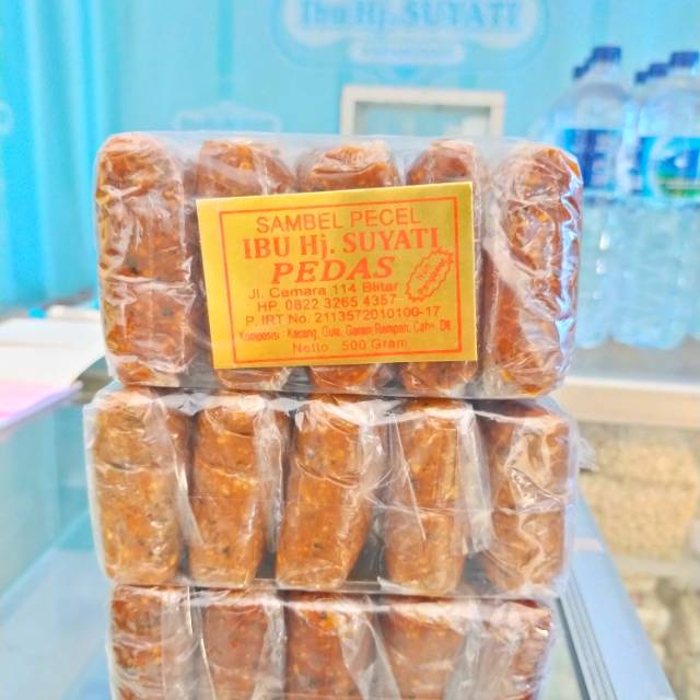 

Sambel Pecel Ibu Hj. Suyati - Blitar - Kemasan 500gram