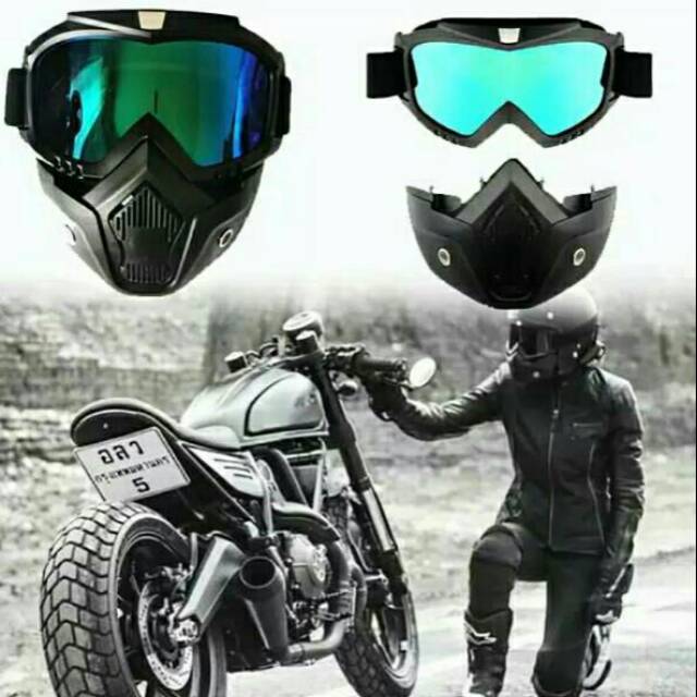 Kacamata Masker Helm google mask