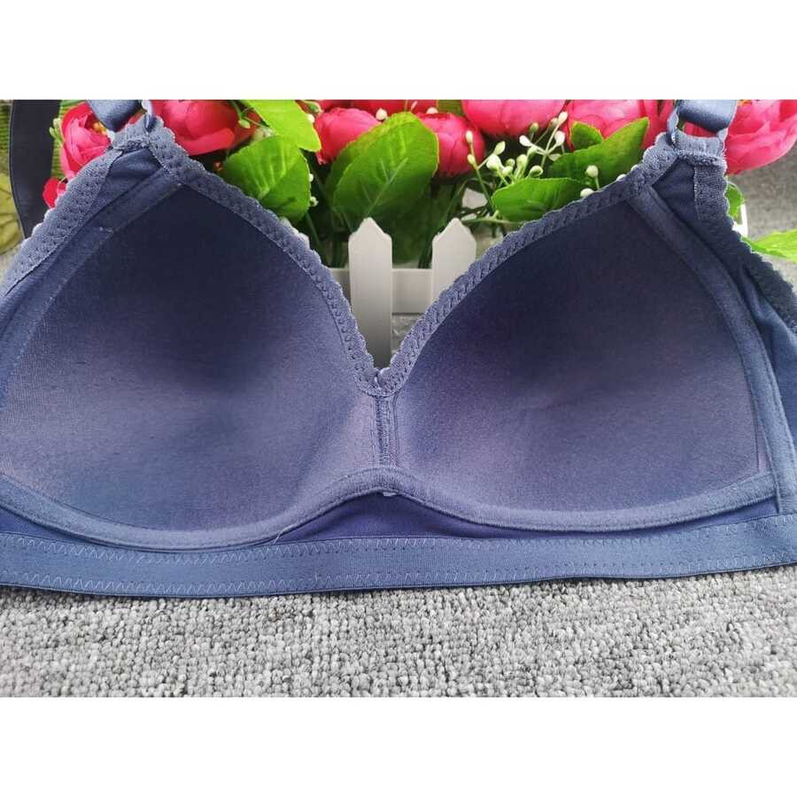 Bra / BH Wanita - Import Seri 3411, Busa Tipis, Tanpa Kawat