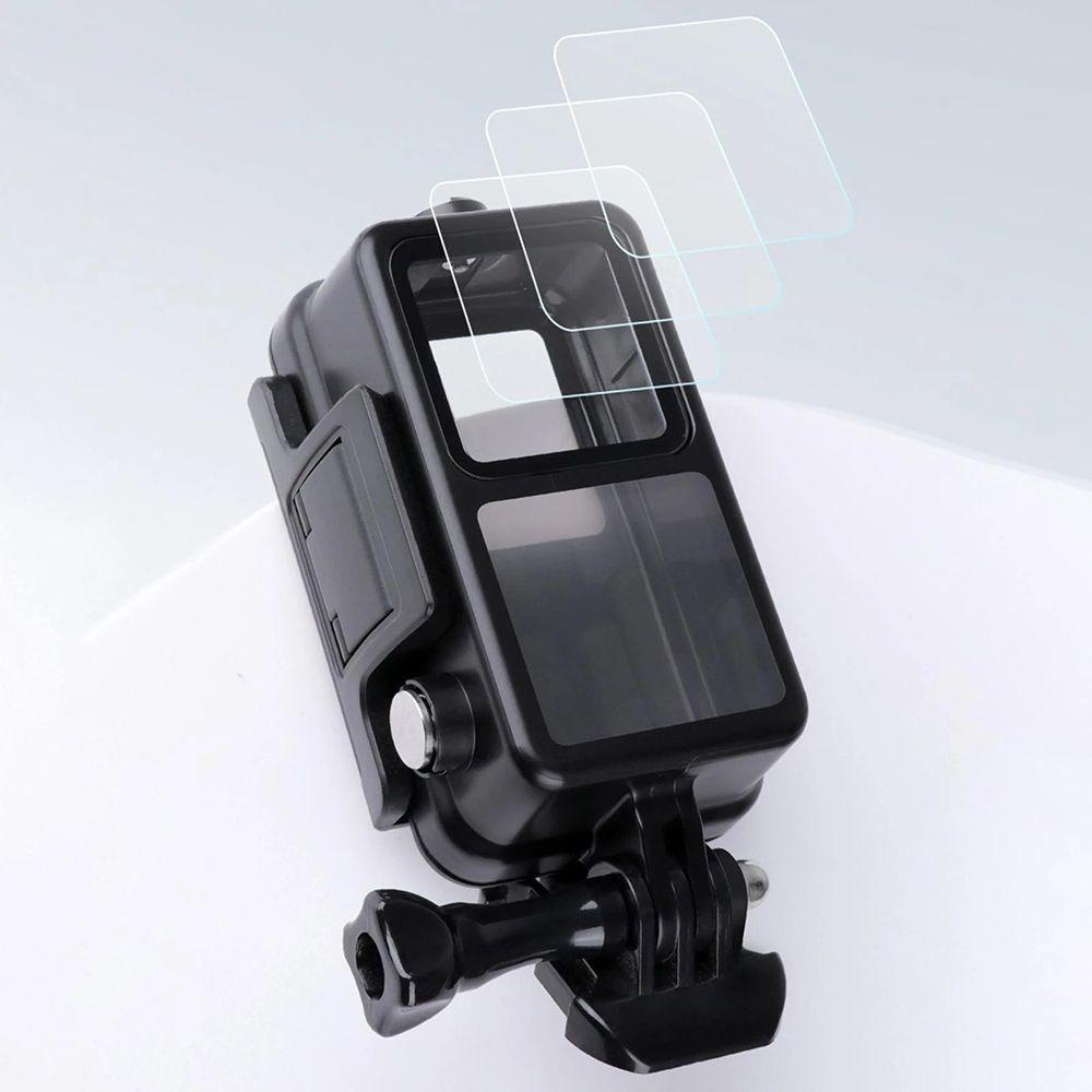 POPULAR Casing Anti Air Populer New 60M Action Camera Tempered Glass Untuk DJI Osmo Action2