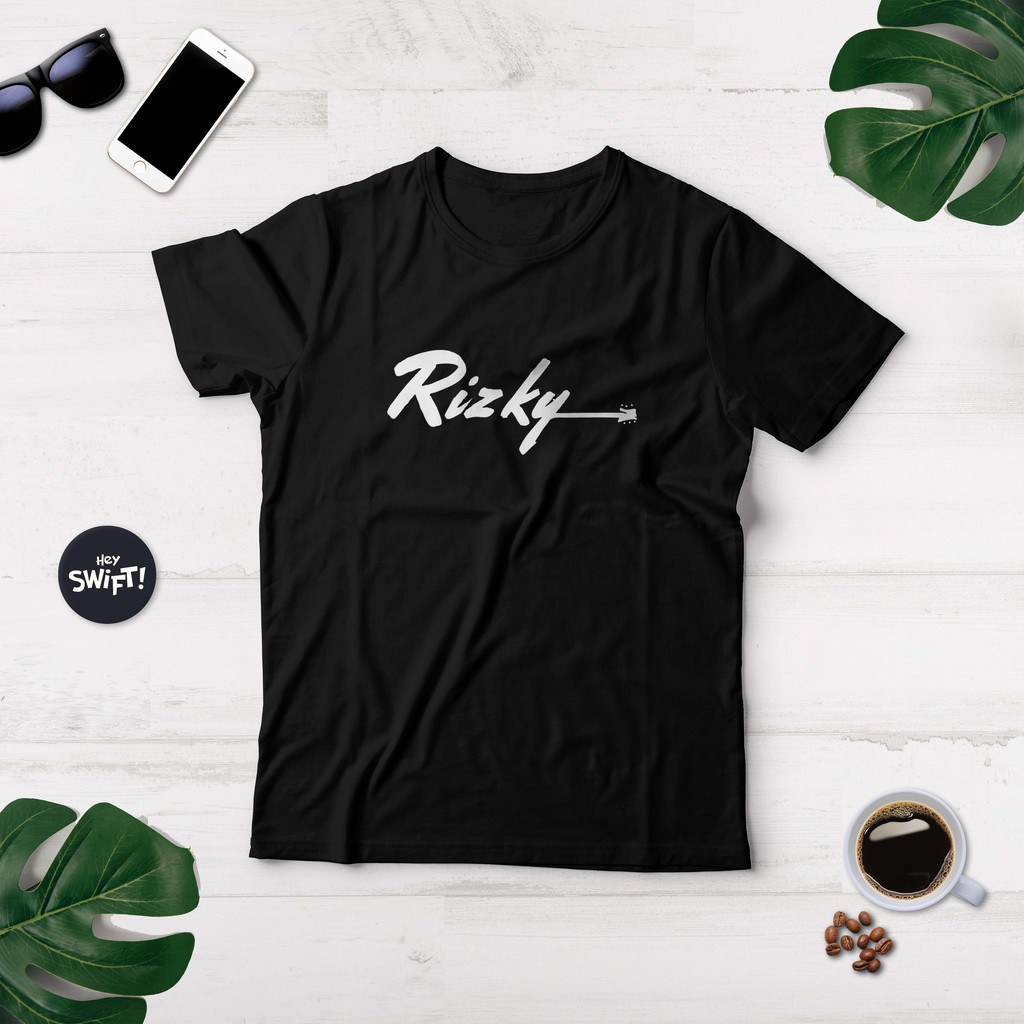 KAOS RIZKY FEBIAN INDONESIA SINGER PENYANYI T-SHIRT DISTRO PRIA WANITA
