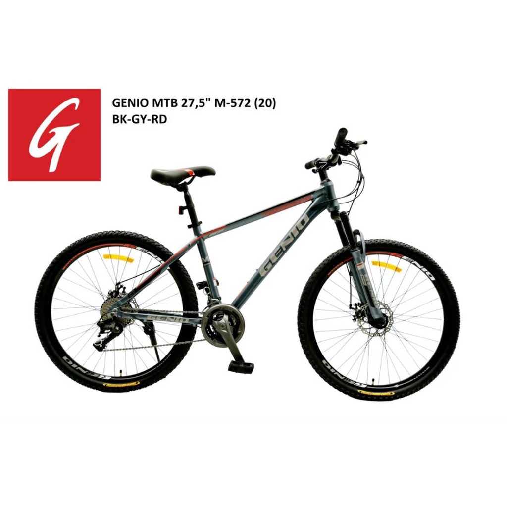 SEPEDA GUNUNG / MTB 27.5" GENIO M-572 (27SP)