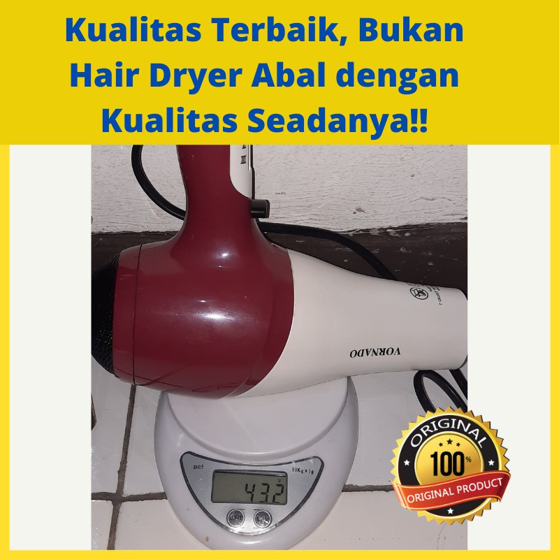 PENAWARAN SPESIAL.! HAIR DRYER PROFESSIONAL PENGERING RAMBUT 600W DENGAN ANGIN DINGIN ATAUPUN PANAS