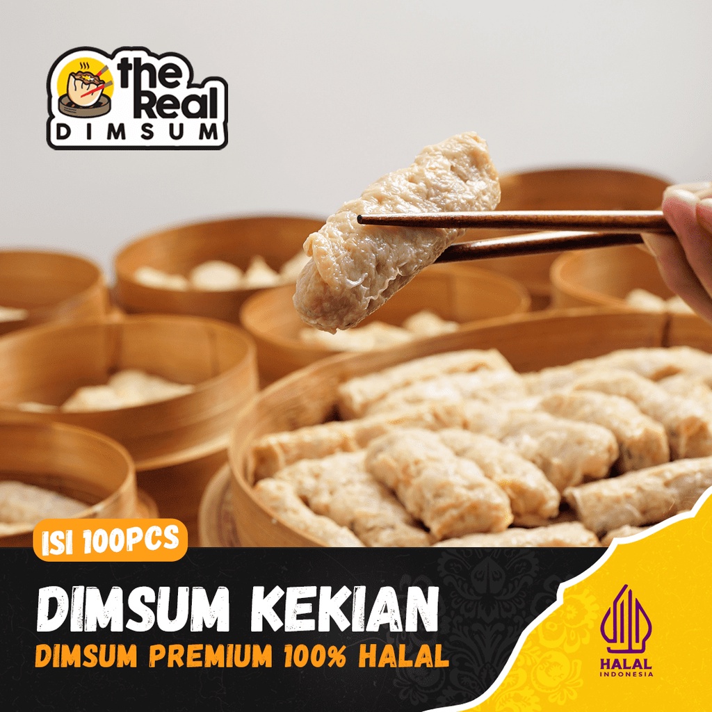 

The Real Dimsum Dimsum Kekian Halal Isi 100