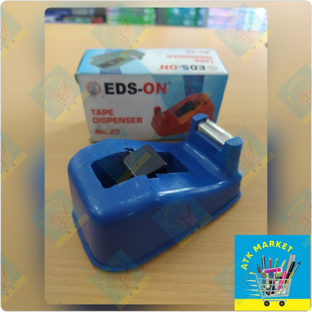 

Tape Cutter EDS-ON Mini / Dispenser Tape / Pemotong Pita Perekat Isolasi Kecil