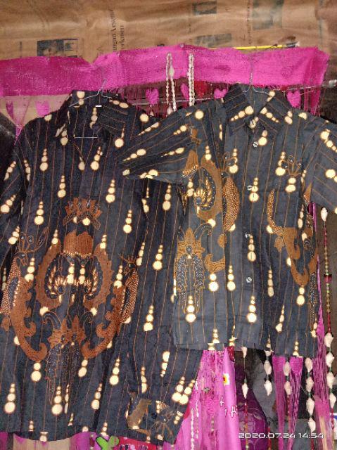 Maura Couple - Sania Ruffle Batik Couple Ori Ndoro Jowi