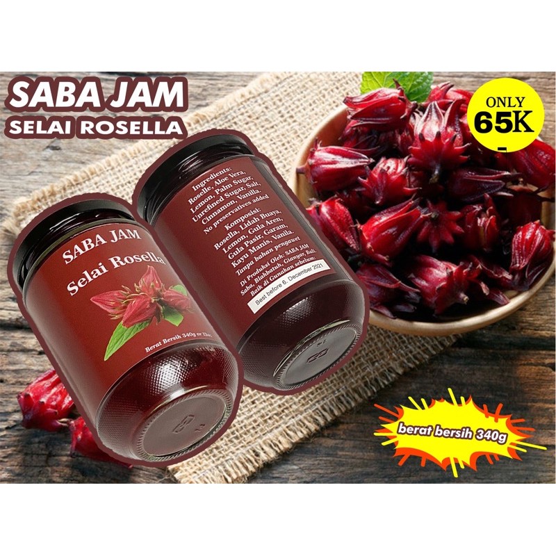 

ROSELLA JAM - SELAI ROELLA (SABA JAM) 340G