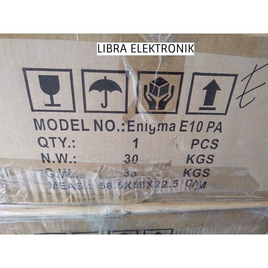 Power Enigma 2 X 1000 Watt E10PA Untuk Sound System