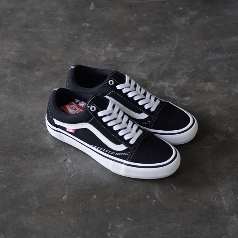 Jual Vans Pro Oldskool Black White | Shopee Indonesia