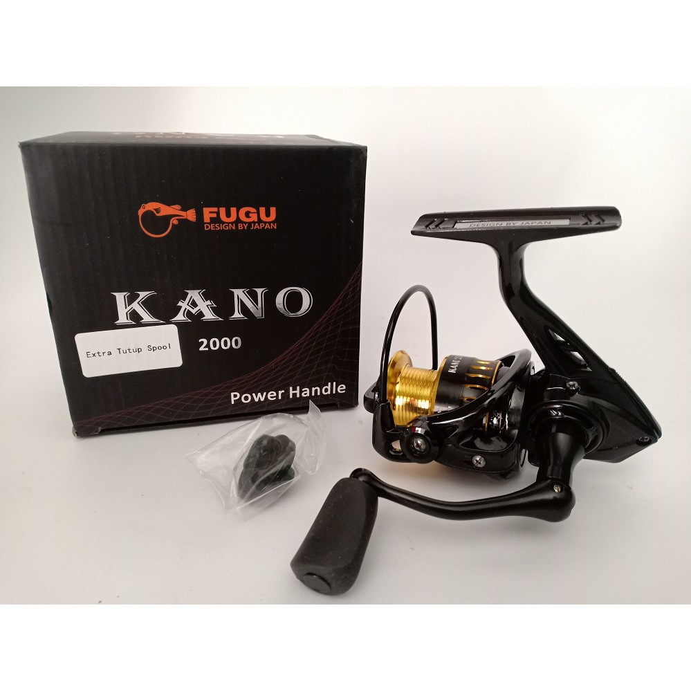 Reel Spinning Fugu Kano 2000 Extra Tutup Spool 13BB Power Handle