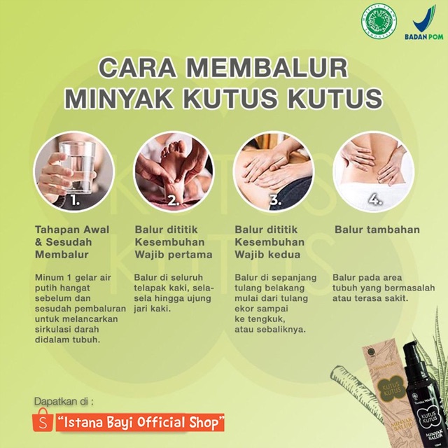 Kutus Minyak Balur 100 ml/minyak Kutus kutus ORIGINAL