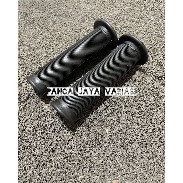 Handgrip/Handfat Domino bulu Variasi Motor Model RCB HG66 Hitam Polos Universal